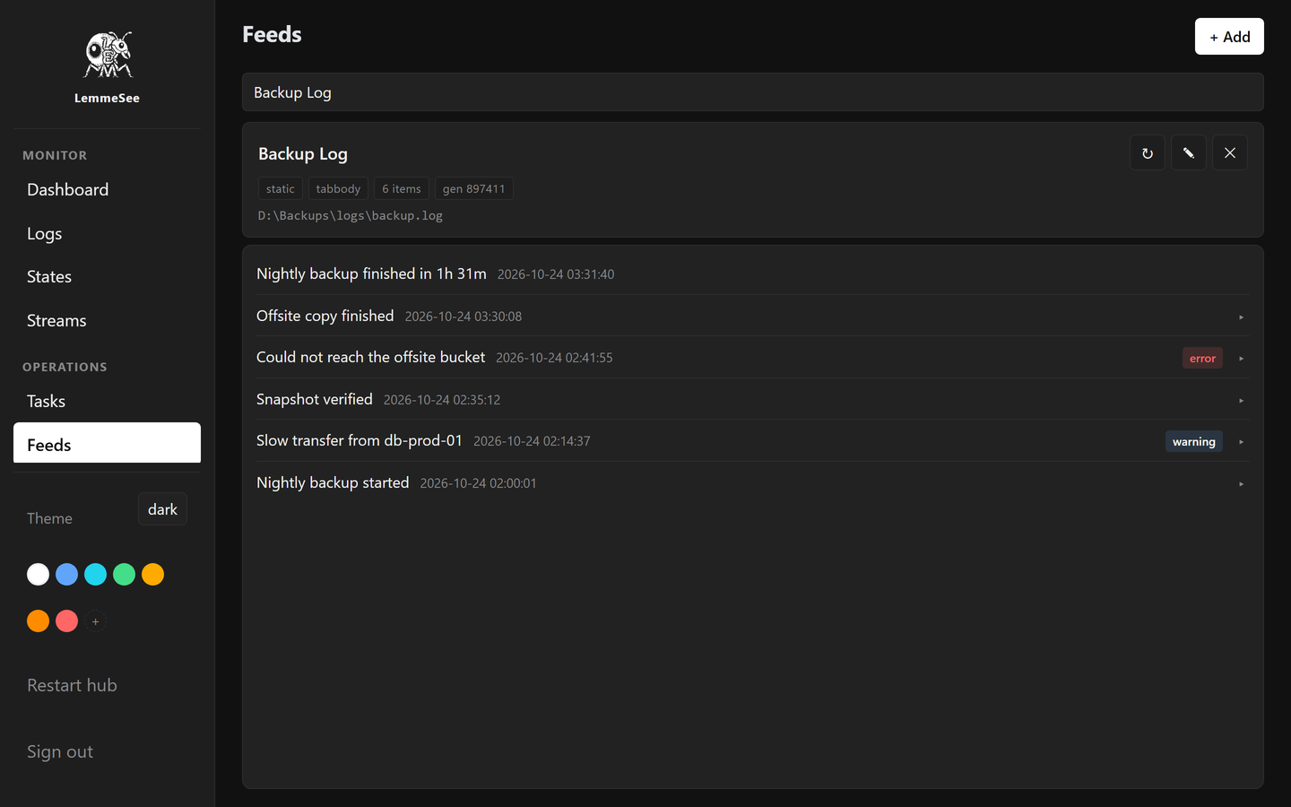 Turn any log into an instant notification