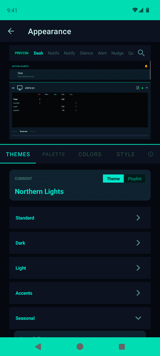 Dozens of themes, unlimited customization!